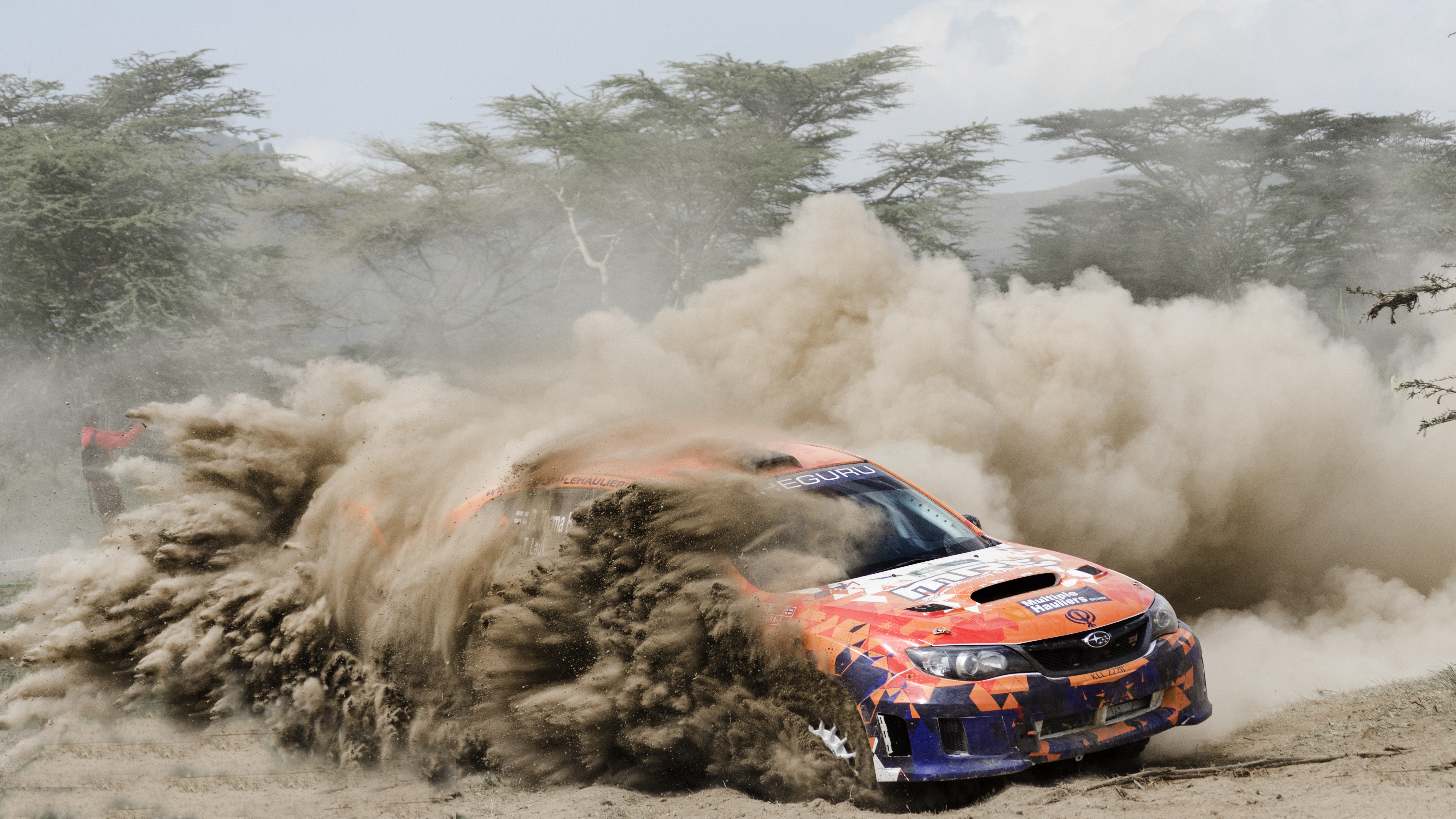 Kenya KCB Rally Naivasha — real safari rally action